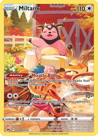 Miltank - GG24/GG70 - Crown Zenith Galarian Gallery Holofoil