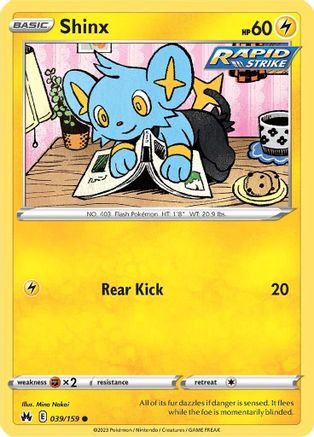 Shinx 39/159 - Crown Zenith