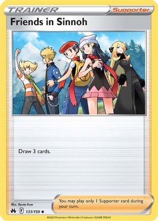 Friends in Sinnoh - 131/159 - Crown Zenith Normal