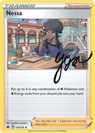 Nessa - 136/159 - Crown Zenith Holofoil