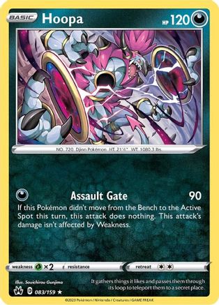 Hoopa - 083/159 - Crown Zenith Reverse Holofoil