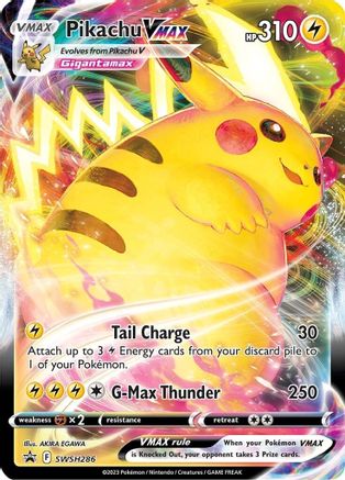 Pikachu VMAX SWSH286 - SWSH Sword & Shield Promo Cards Holofoil - Promo