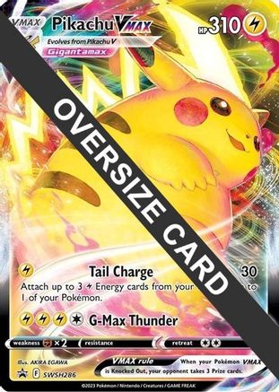 Pikachu VMAX - SWSH286 SWSH286 - Jumbo Cards Holofoil