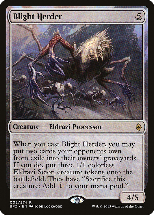 Blight Herder  (BFZ-002) - Battle for Zendikar Foil