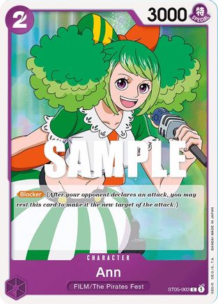 (ST05-003) Ann - Starter Deck 5: Film Edition Normal