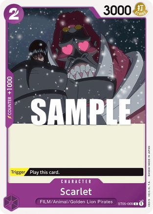 (ST05-009) Scarlet - Starter Deck 5: Film Edition Normal