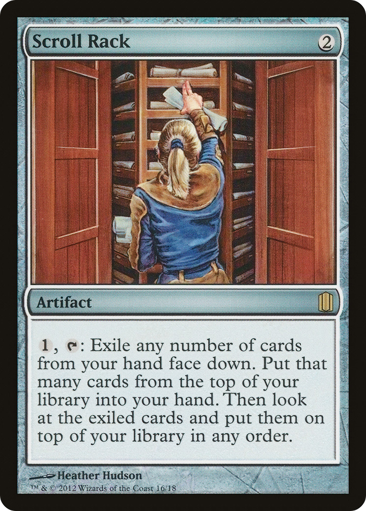 Scroll Rack (CM1-016) - Commander's Arsenal Foil