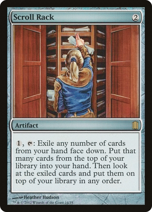 Scroll Rack (CM1-016) - Commander's Arsenal Foil