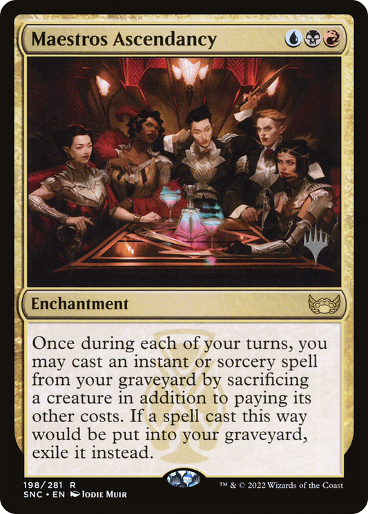 Maestros Ascendancy (PSNC-198P) - Streets of New Capenna Promos Foil