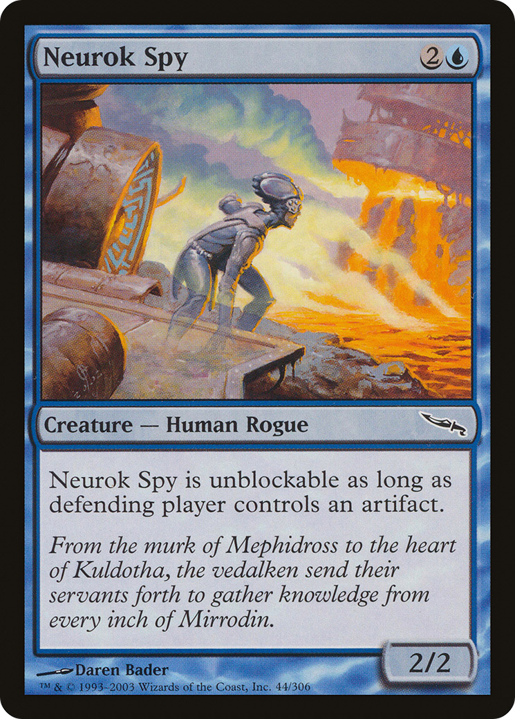 Neurok Spy (MRD-044) - Mirrodin Foil