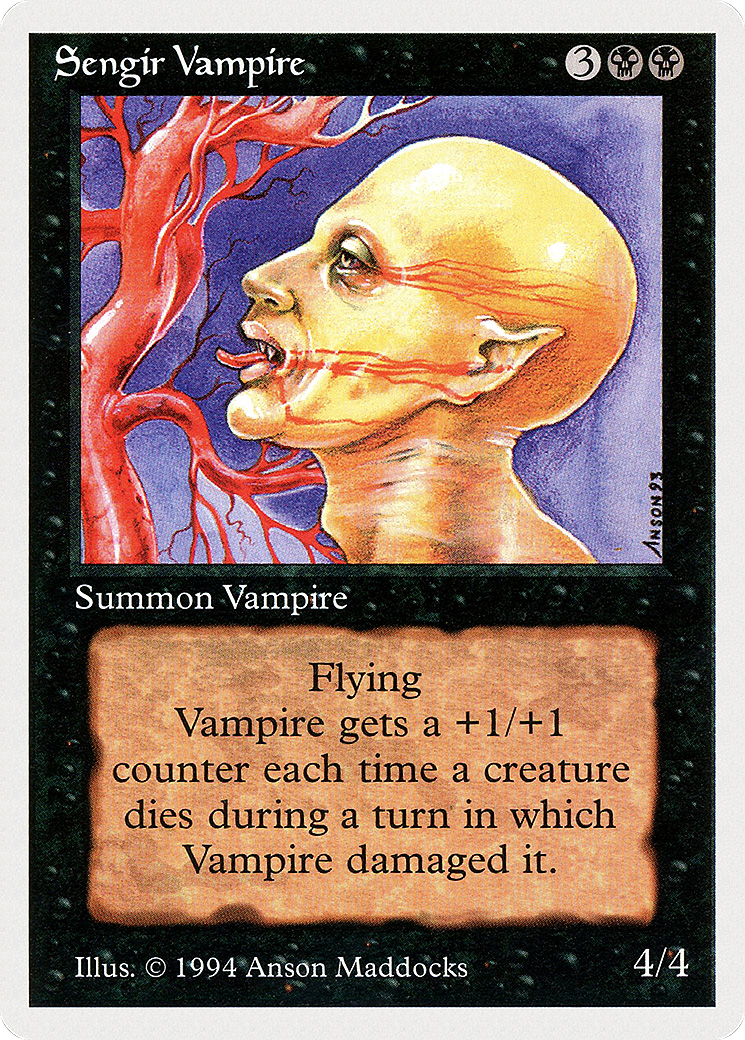 Sengir Vampire (SUM-129) - Summer Magic / Edgar