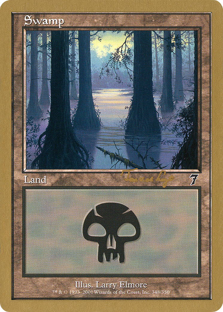 Swamp (WC01-TVDL348) - World Championship Decks 2001