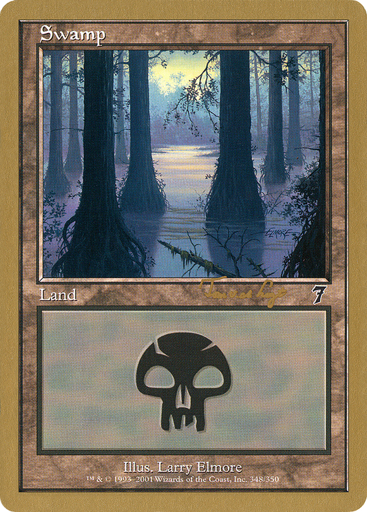 Swamp (WC01-TVDL348) - World Championship Decks 2001