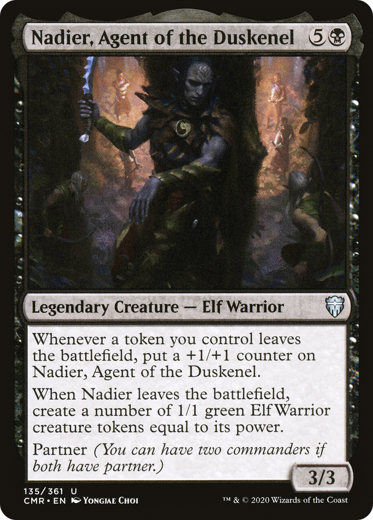 Nadier, Agent of the Duskenel (CMR-135) - Commander Legends Foil