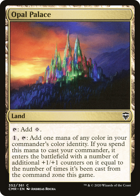 Opal Palace (CMR-352) - Commander Legends