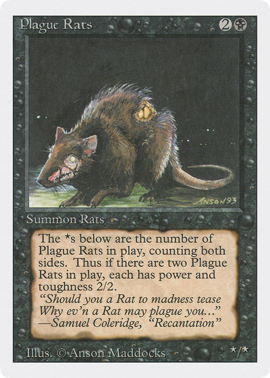 Plague Rats (3ED-123) - Revised Edition