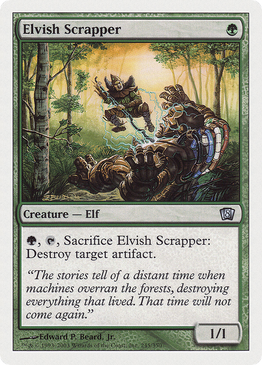 Elvish Scrapper (8ED-245) - Eighth Edition