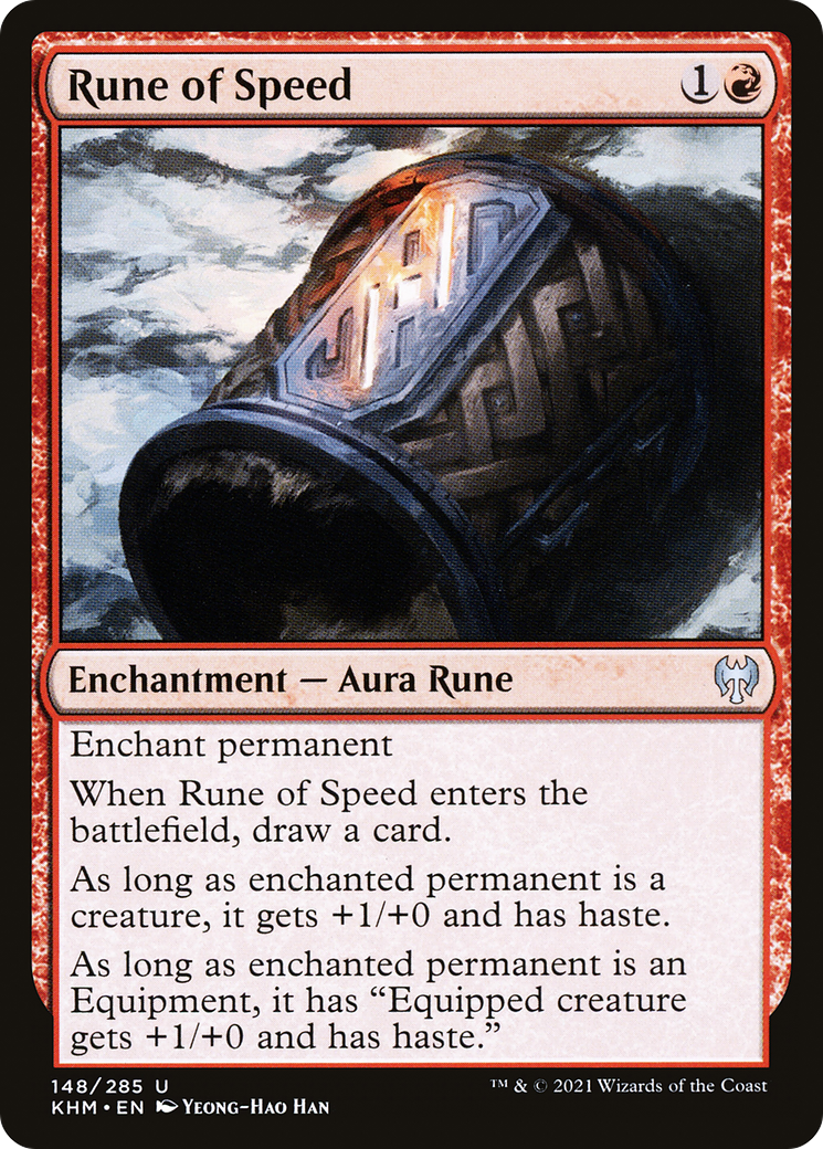 Rune of Speed (KHM-148) - Kaldheim