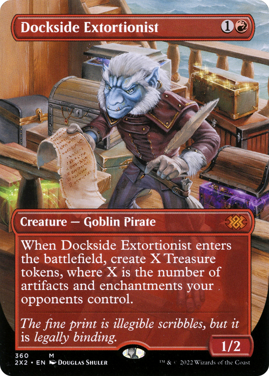 Dockside Extortionist (2X2-360) - Double Masters 2022 (Borderless)