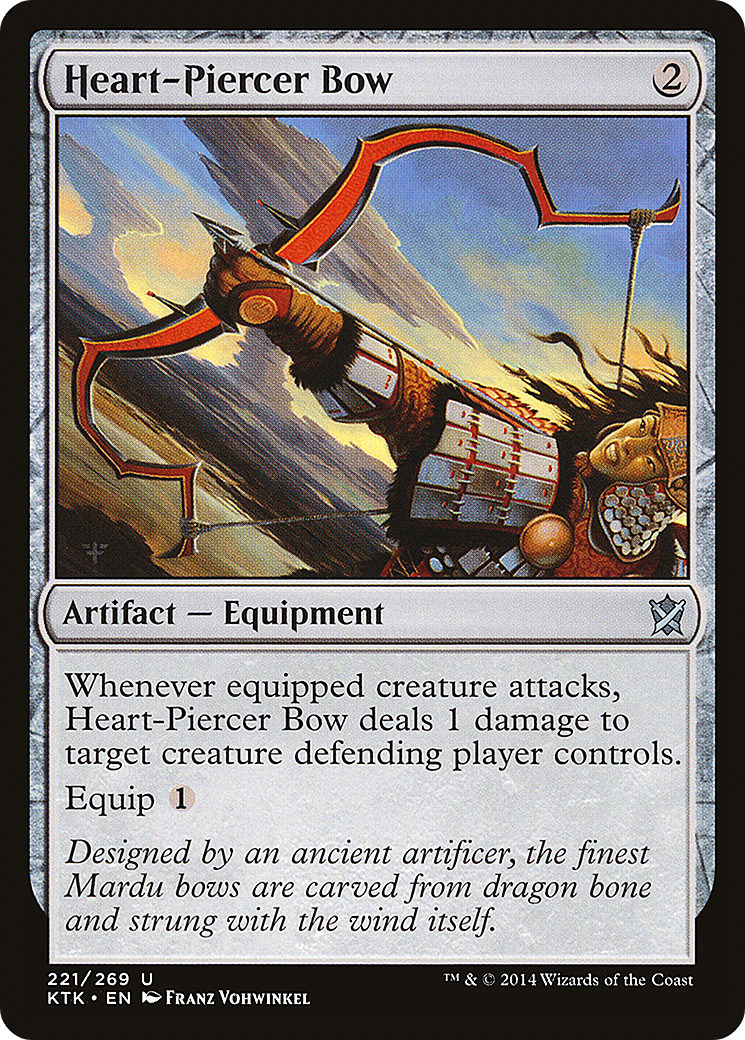 Heart-Piercer Bow (KTK-221) - Khans of Tarkir