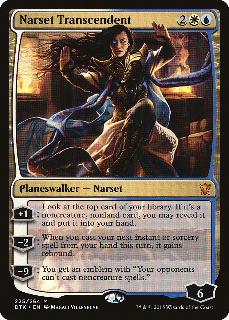 Narset Transcendent (DTK-225) - Dragons of Tarkir