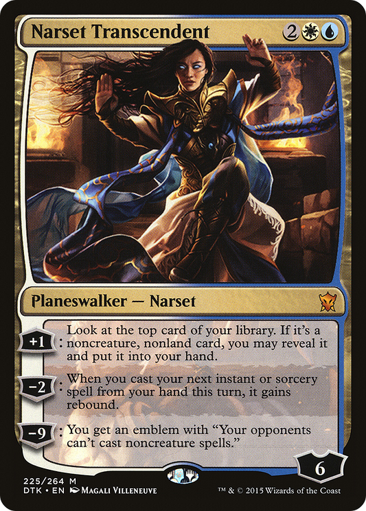 Narset Transcendent (DTK-225) - Dragons of Tarkir