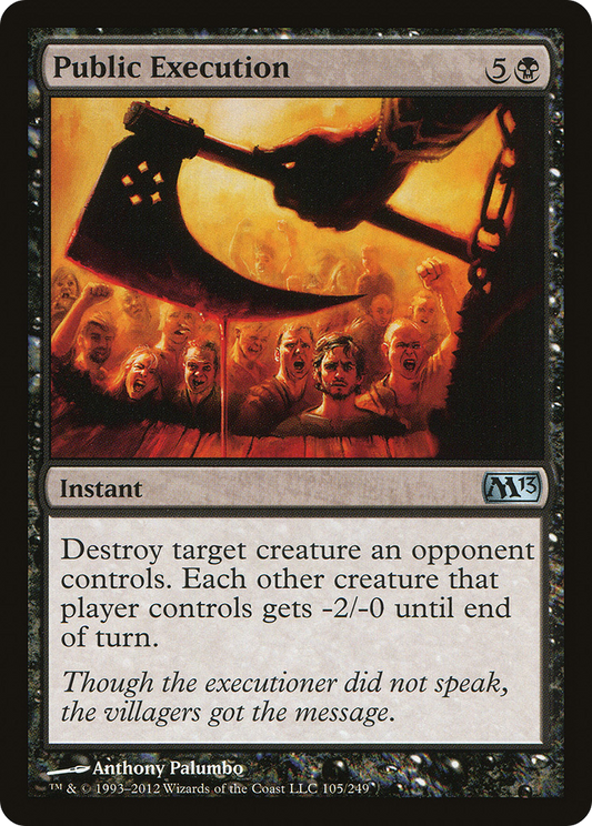 Public Execution (M13-105) - Magic 2013 Foil