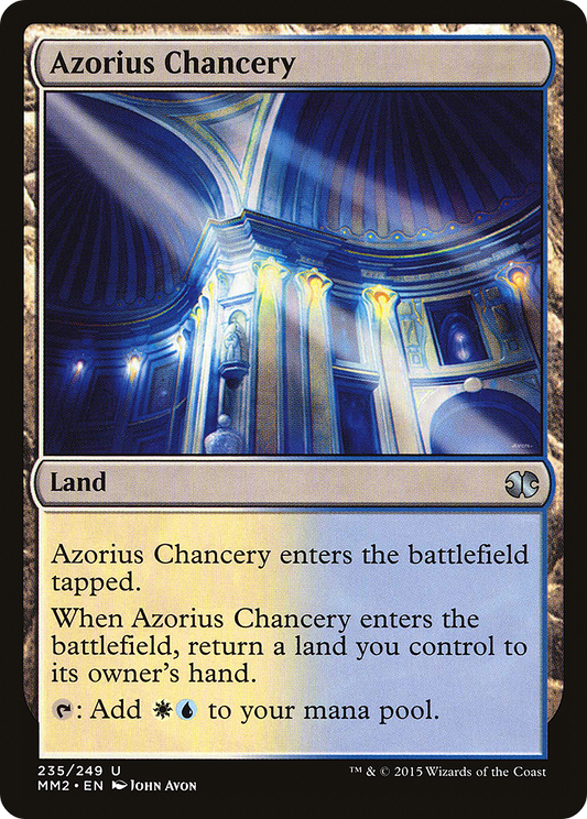 Azorius Chancery (MM2-235) - Modern Masters 2015