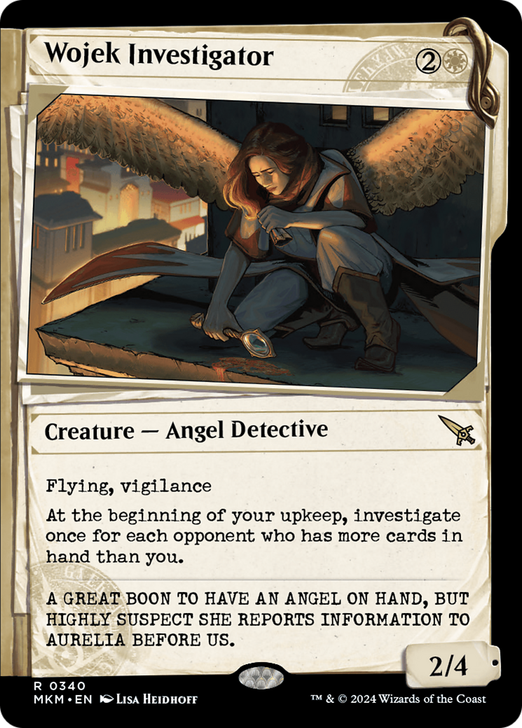 Wojek Investigator (Showcase)  (MKM-340) - Murders at Karlov Manor: (Showcase)