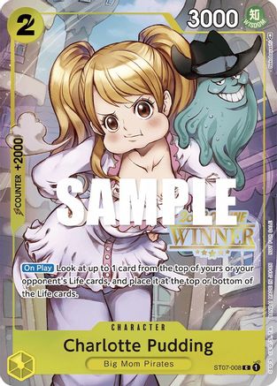 Charlotte Pudding (Online Regional 2023) [Winner] (ST07-008) - One Piece Promotion Cards