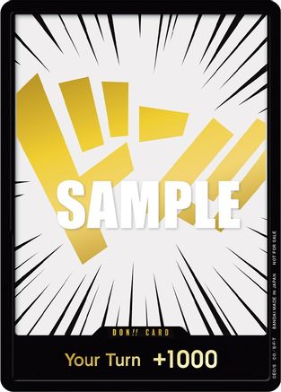 DON!! Card (Gold) - One Piece Promotion Cards Foil