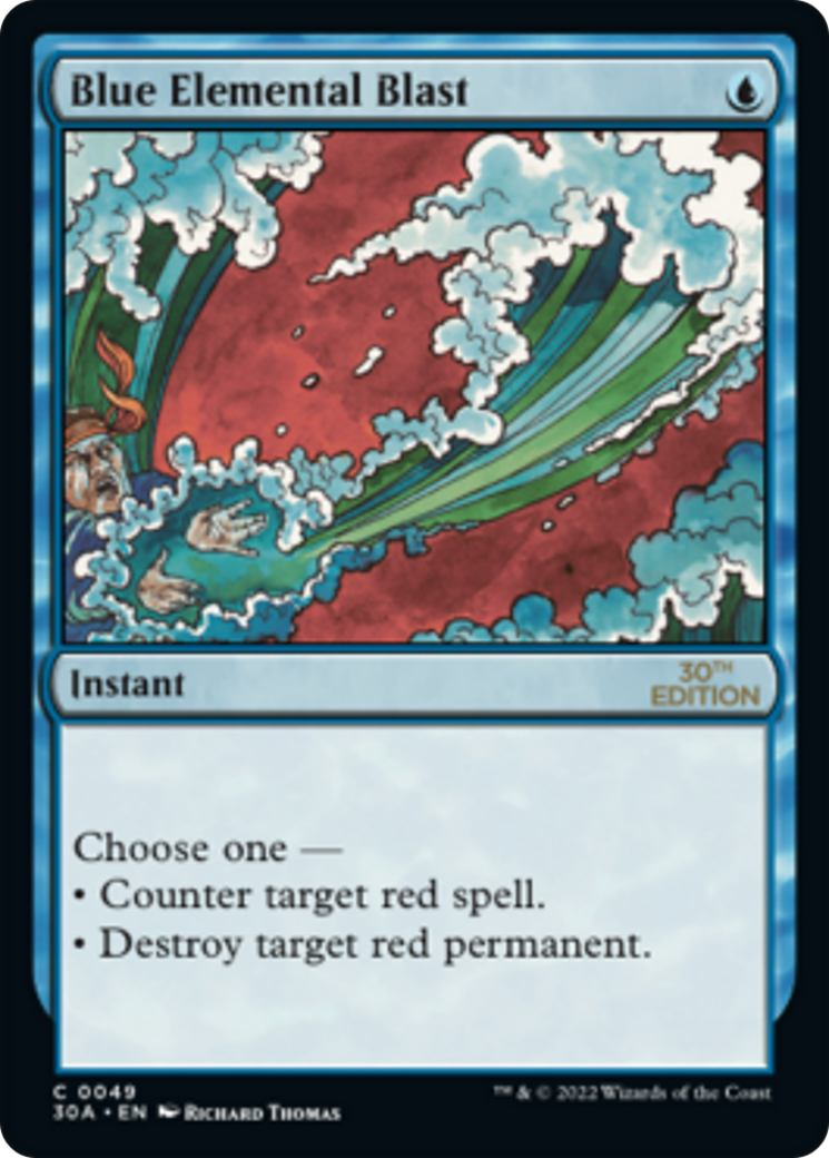 Blue Elemental Blast (30A-049) - 30th Anniversary Edition