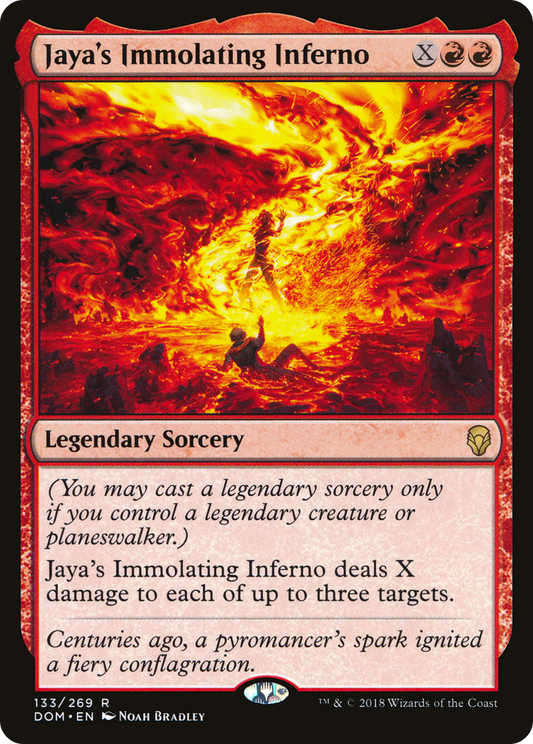 Jaya's Immolating Inferno (DOM-133) - Dominaria