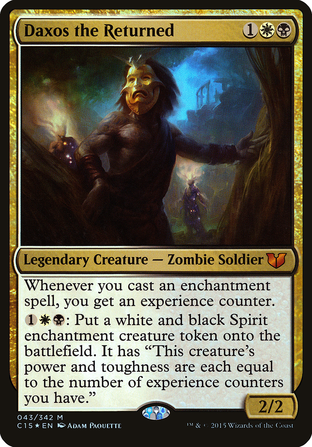 Daxos the Returned (OC15-043) - Commander 2015 Oversized Foil