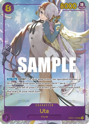 (OP02-120) Uta (Alternate Art) - Paramount War Foil
