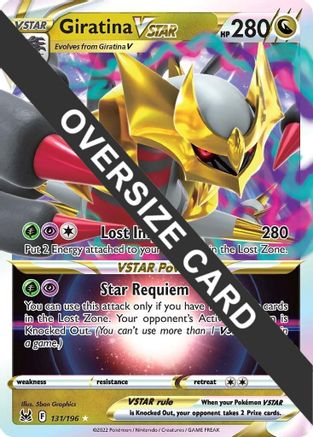 Giratina VSTAR 131 - Jumbo Cards Holofoil