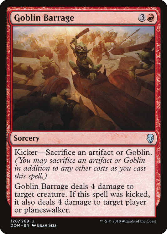 Goblin Barrage (DOM-128) - Dominaria