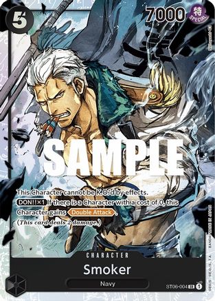 (ST06-004) Smoker - Starter Deck 6: Absolute Justice Foil