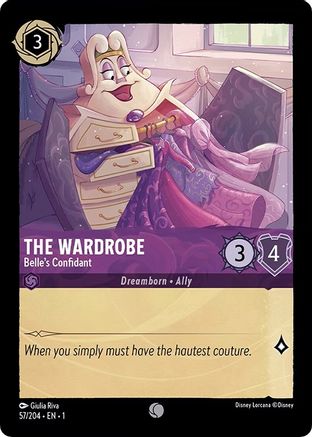 The Wardrobe - Belle's Confidant (57/204) - The First Chapter