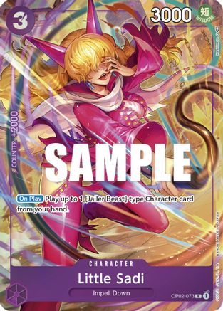 (OP02-073) Little Sadi (Alternate Art) - Paramount War Foil
