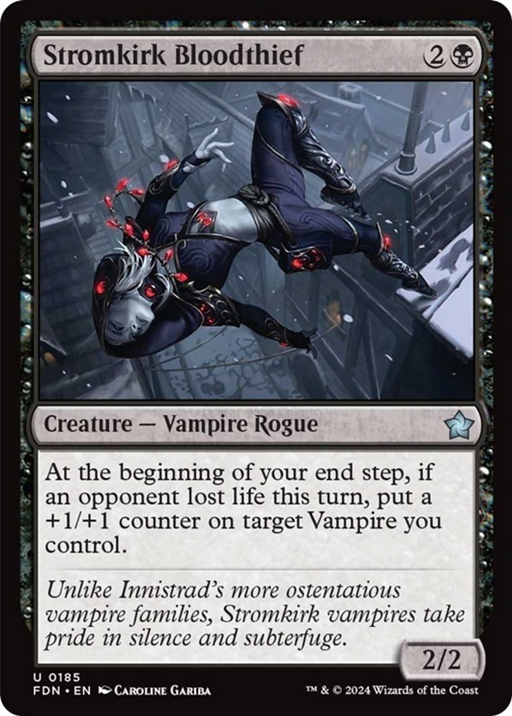 Stromkirk Bloodthief (FDN-185) - Foundations Foil