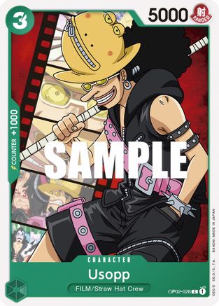 (OP02-028) Usopp - Paramount War Normal