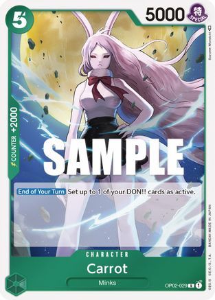 (OP02-029) Carrot - Paramount War Foil