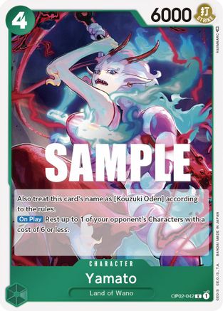 (OP02-042) Yamato - Paramount War Foil