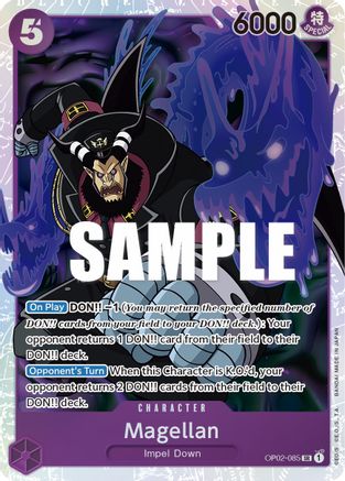 (OP02-085) Magellan (085) - Paramount War Foil