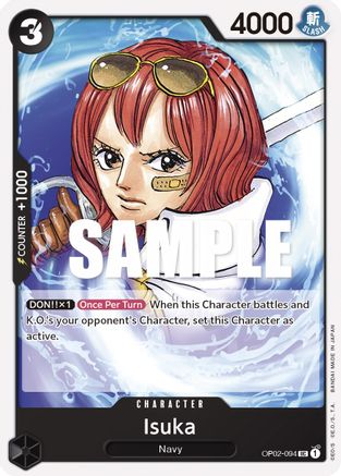 (OP02-094) Isuka - Paramount War Normal