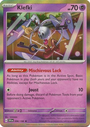 Klefki (96/198) - SV01 Scarlet & Violet Base Set Reverse Holofoil - Rare