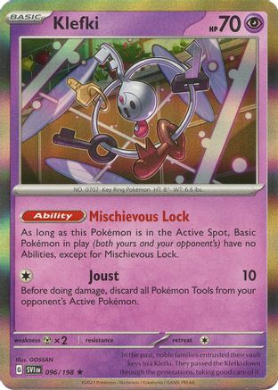 Klefki - 096/198 96 - SV01 Scarlet & Violet Base Set Holofoil