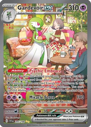 Gardevoir ex (245/198) - SV01 Scarlet & Violet Base Set Holofoil - Special Illustration Rare