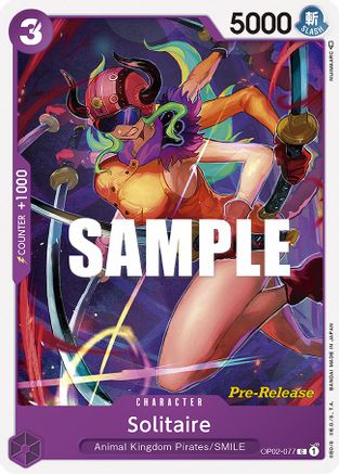 Solitaire (OP02-077) - Paramount War Pre-Release Cards